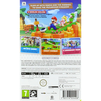 Buy Nintendo,Mario + Rabbids Kingdom Battle (Nintendo Switch) - Gadcet UK | UK | London | Scotland | Wales| Near Me | Cheap | Pay In 3 | Video Game Software