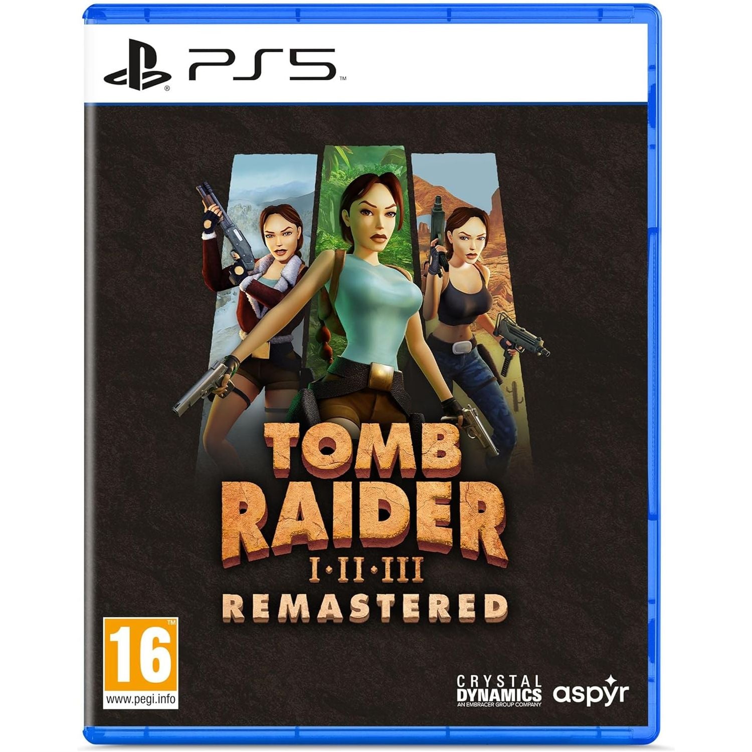 Buy Playstation,Tomb Raider 1-3 Remastered Starring Lara Croft – PS5 Game - Gadcet UK | UK | London | Scotland | Wales| Near Me | Cheap | Pay In 3 | Video Game Software