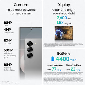 Buy Samsung,Samsung Galaxy Z Fold6 Unlocked Android Smartphone – 1TB Storage, Crafted Black - Gadcet UK | UK | London | Scotland | Wales| Near Me | Cheap | Pay In 3 | Mobile & Smart Phones