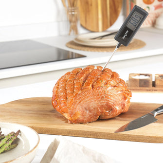 Buy Salter,Salter Precision Meat Thermometer – 180mm Probe with Cover, Digital Display, °C/°F, Fast Accurate Reading (SA00634FEU12) - Gadcet UK | UK | London | Scotland | Wales| Near Me | Cheap | Pay In 3 | Cooking Thermometers