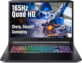 Buy Acer,Acer Nitro 5 (AN517-54) - 17.3 Inch - 512GB SSD - 16GB - Intel Core i7-11800H -  NVIDIA GeForce RTX 3060 - QHD 165Hz - Gaming Laptop - Black - Gadcet UK | UK | London | Scotland | Wales| Ireland | Near Me | Cheap | Pay In 3 | Laptops