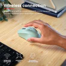 Buy Trust,Trust Mydo Silent Wireless Mouse – 82% Recycled Plastics, 1000-1800 DPI, Storable USB Receiver, RF 2.4GHz, Quiet Optical Mouse for Left & Right-Hand Users – Green - Gadcet UK | UK | London | Scotland | Wales| Near Me | Cheap | Pay In 3 | Mice & Trackballs