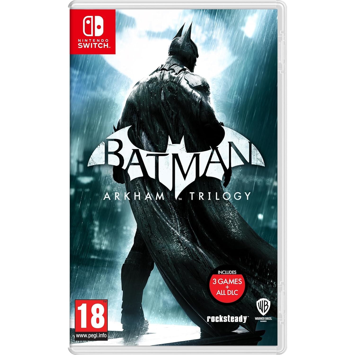 Buy Nintendo Game,Batman: Arkham Trilogy - Nintendo Switch Game - Gadcet UK | UK | London | Scotland | Wales| Near Me | Cheap | Pay In 3 | Video Game Software