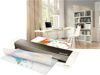 Buy Leitz,Leitz 74401089 iLam A3 Laminator, Ideal for Home Office - Metallic Dark Grey - Gadcet UK | UK | London | Scotland | Wales| Near Me | Cheap | Pay In 3 | Office Electronic