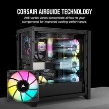 Buy Corsair,Corsair iCUE AF120 RGB ELITE 120mm PWM Triple Fan Kit, Eight RGB LEDs Per Fan, AirGuide Technology, Fluid Dynamic Bearing, Zero RPM Mode, iCUE Lighting Node CORE Controller - Black - Gadcet UK | UK | London | Scotland | Wales| Near Me | Cheap | Pay In 3 | Computer System Cooling Parts