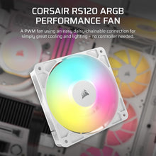 Buy Corsair,Corsair RS120 ARGB 120mm PWM Fan – White - Gadcet UK | UK | London | Scotland | Wales| Near Me | Cheap | Pay In 3 | Electronics Accessories