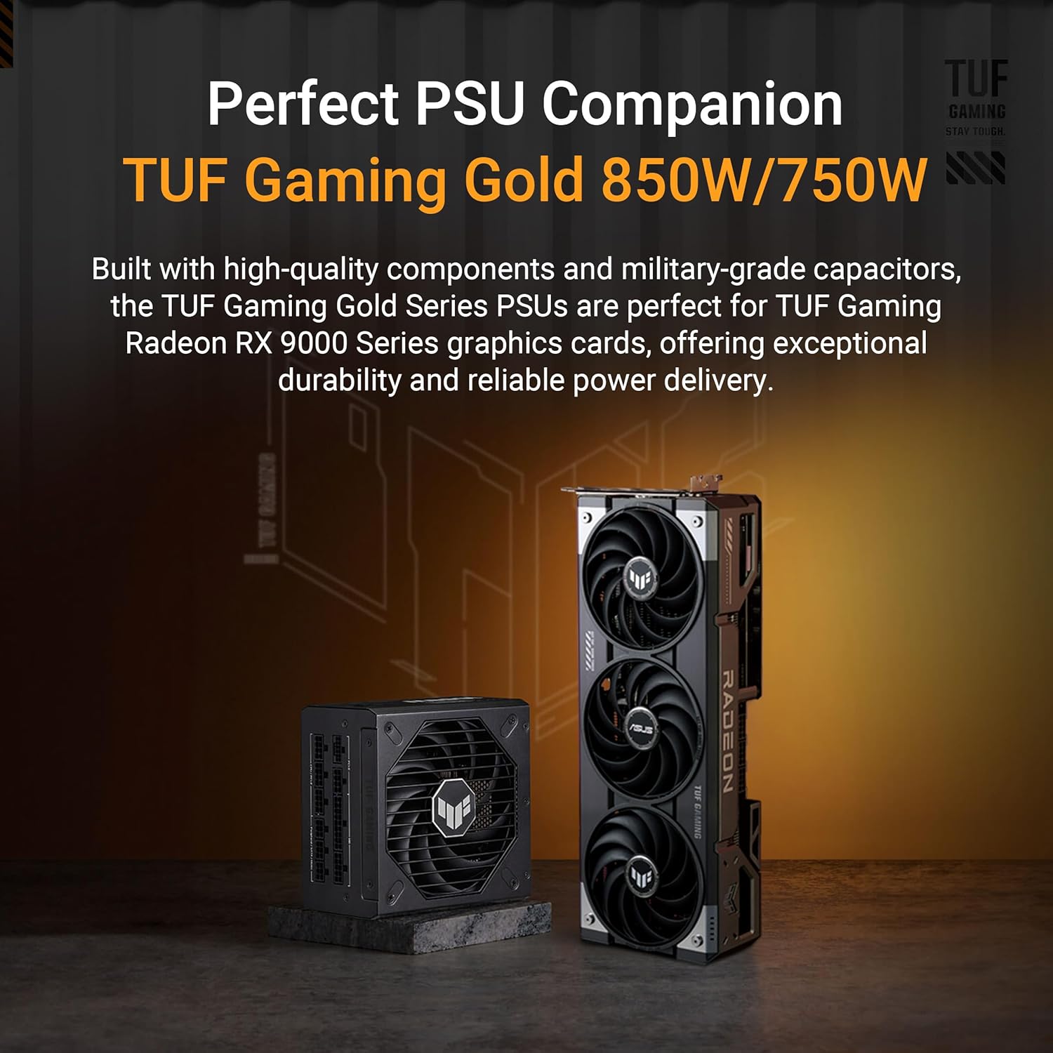Buy Ecat Tech Ltd,ASUS TUF Gaming Radeon RX 9070 OC 16GB GDDR6 Graphics Card – PCIe 5.0, 2670MHz OC Clock, HDMI, 3× DisplayPort & ARGB Lighting - Gadcet UK | UK | London | Scotland | Wales| Near Me | Cheap | Pay In 3 | Video Cards & Adapters
