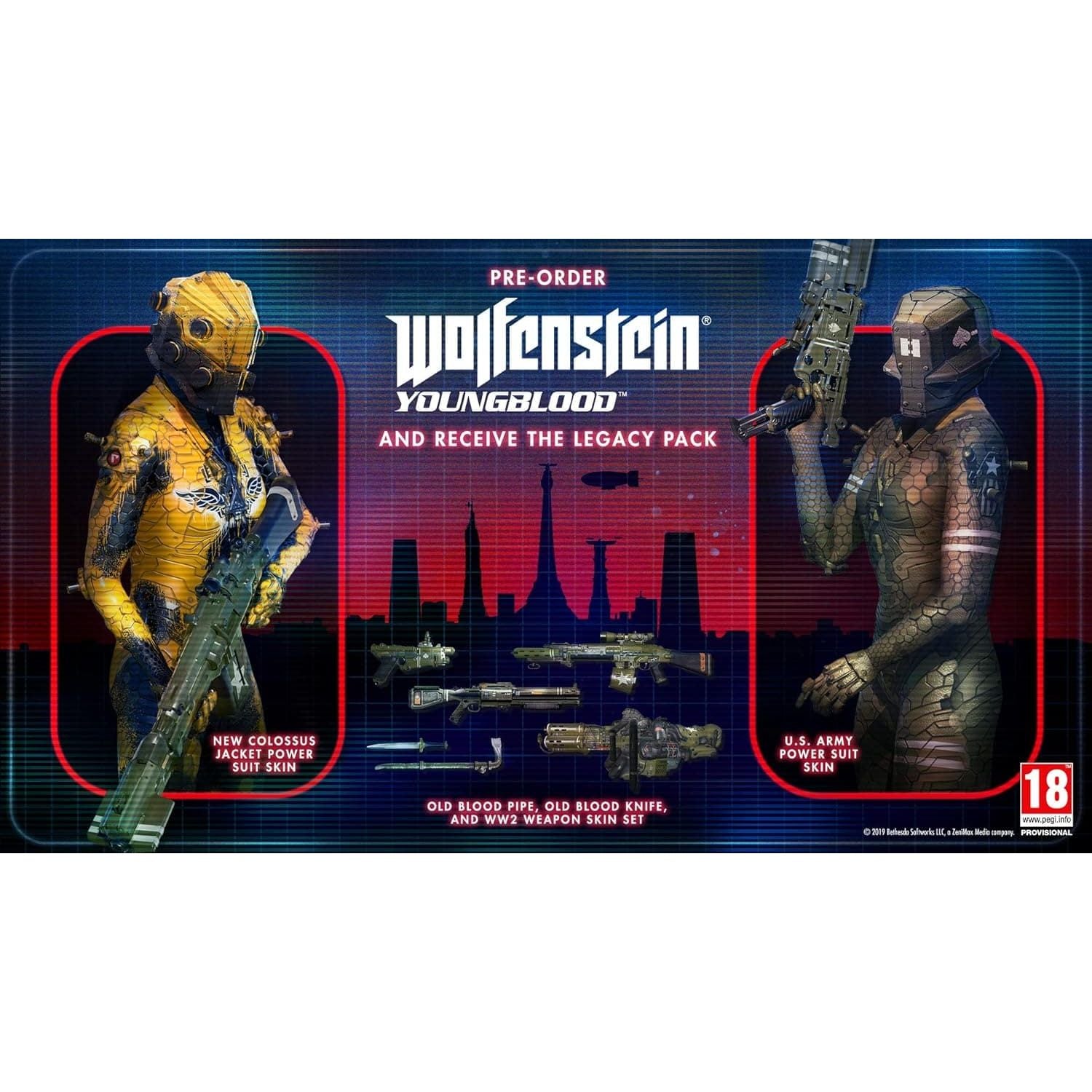 Buy Play station,Wolfenstein Youngblood Deluxe Edition (PS4) - Gadcet UK | UK | London | Scotland | Wales| Near Me | Cheap | Pay In 3 | Video Game Software