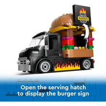 Buy Lego,LEGO City Burger Van (60404) – Food Truck Toy for Kids 5+ with Vendor Minifigure & Accessories – Imaginative Vehicle Playset - Gadcet UK | UK | London | Scotland | Wales| Near Me | Cheap | Pay In 3 | Building Toys