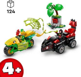 LEGO Marvel Spin and Electro Dinosaur Vehicle Chase Set (11198)