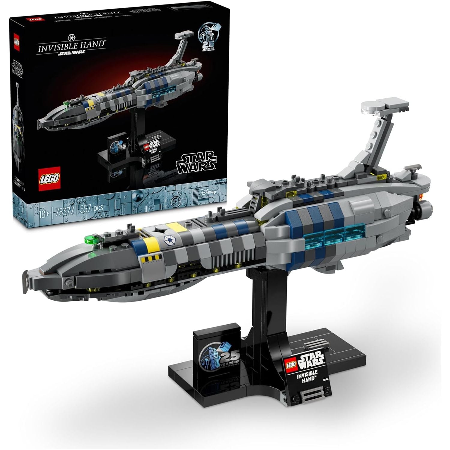 Buy LEGO,LEGO 75377 Star Wars Invisible Hand Toy Building Set 18+ 557 Pieces - Gadcet UK | UK | London | Scotland | Wales| Near Me | Cheap | Pay In 3 | Interlocking Blocks