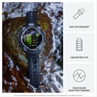 Garmin Instinct 3 GPS Smartwatch – 50mm, AMOLED, Neotropic