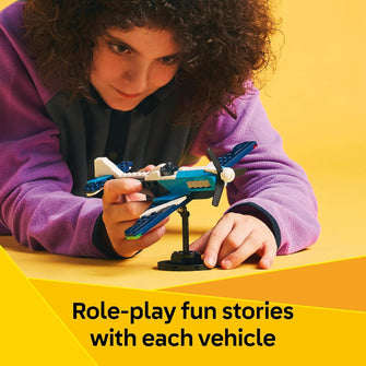 Buy LEGO,LEGO Creator 3in1 Aircraft: Race Plane Toy - Transforms into a Jet or Helicopter Model - Vehicle Building Set for 7+ Year Old Boys & Girls - Fun Birthday Gift Idea - Gadcet UK | UK | London | Scotland | Wales| Near Me | Cheap | Pay In 3 | Construction Set Toys