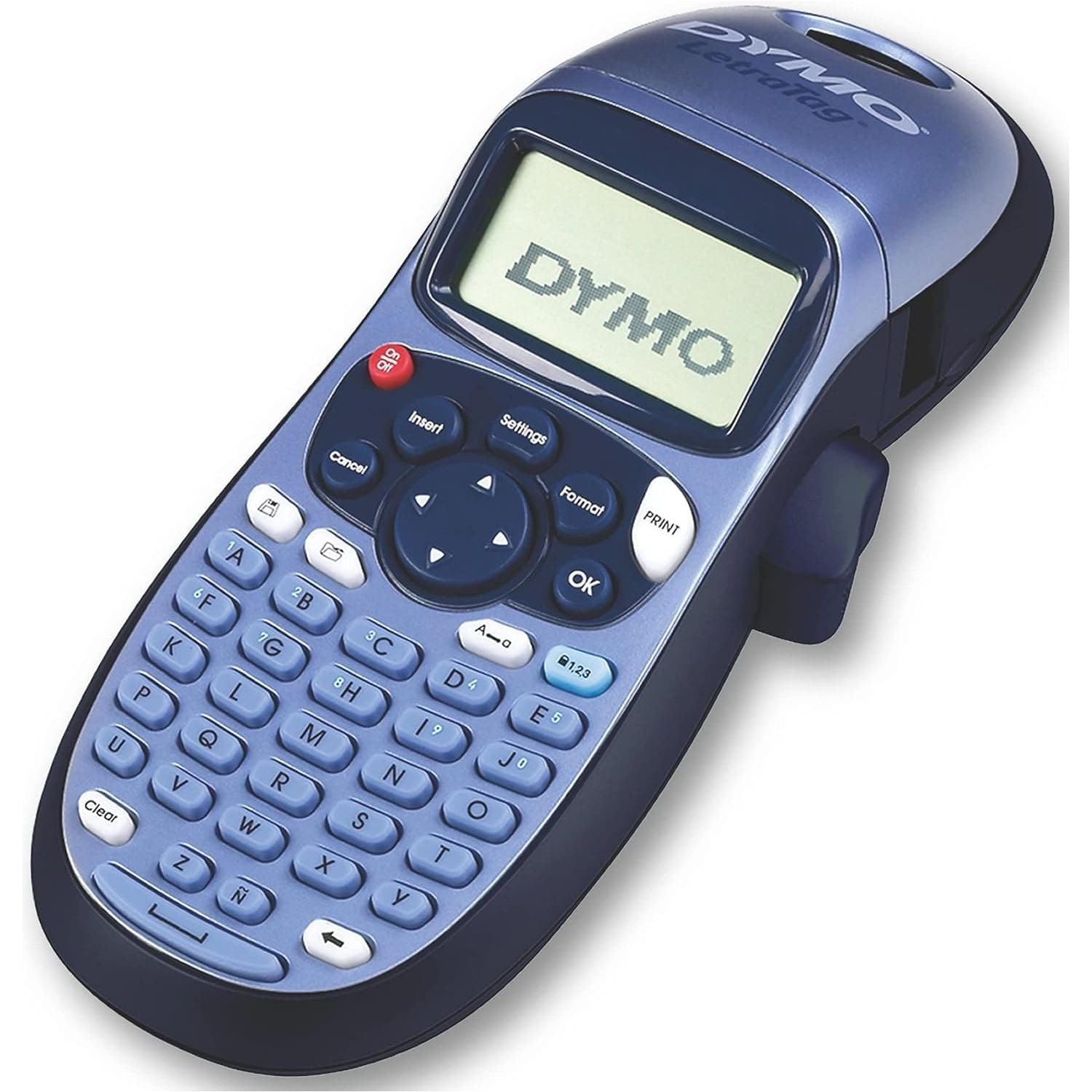 Buy Dymo,Dymo LetraTag LT-100H Handheld Label Maker | ABC Keyboard Label Printer with Easy-to-Use, 13 Character LCD Screen | for Home or Office | Blue - Gadcet UK | UK | London | Scotland | Wales| Near Me | Cheap | Pay In 3 | Electronics