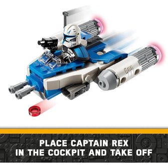 Buy LEGO,LEGO Star Wars Captain Rex Y-Wing Microfighter, Collectible The Clone Wars Starship Vehicle Toy with a Character Minifigure for 6 Plus Year Old Boys & Girls, Fantasy Gift Idea for Kids 75391 - Gadcet UK | UK | London | Scotland | Wales| Near Me | Cheap | Pay In 3 | Toys & Games