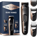 Buy King C. Gillette,King C. Gillette Cordless Beard Trimmer Kit for Men, with Lifetime Sharp Blades, Includes 3 Interchangeable Hair Clipper Combs, Gifts for Men, 2 Pin UK Plug - Gadcet UK | UK | London | Scotland | Wales| Near Me | Cheap | Pay In 3 | Hair Clippers & Trimmers