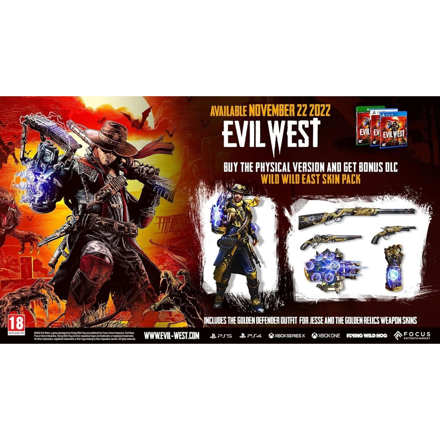 Buy Playstation,Evil West (PS4) - Gadcet UK | UK | London | Scotland | Wales| Near Me | Cheap | Pay In 3 | Video Game Consoles
