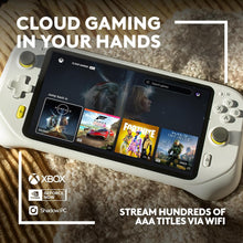 Buy Logitech,Logitech G Cloud Gaming Handheld - 7" 1080P Touchscreen, Lightweight, Long Battery Life, Xbox Cloud Gaming, NVIDIA GeForce NOW, Google Play - UK Plug, White - Gadcet UK | UK | London | Scotland | Wales| Near Me | Cheap | Pay In 3 | Video Game Consoles
