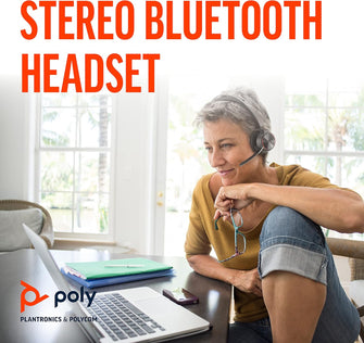 Buy Plantronics,Poly Voyager Focus 2 UC USB-A Headset – Bluetooth Stereo Headset with Boom Mic, Active Noise Canceling, PC/Mac Compatible, Teams Certified, Zoom Ready - Gadcet UK | UK | London | Scotland | Wales| Near Me | Cheap | Pay In 3 | Headphones & Headsets