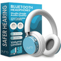 Buy Puro,Puro Sound Labs BT2200 Plus Kids Bluetooth Headphones – Teal | Volume-Limiting 85dB, Studio-Grade Audio, 20-Hour Battery Life, Comfortable Over-Ear Design, Wireless Connectivity - Gadcet UK | UK | London | Scotland | Wales| Near Me | Cheap | Pay In 3 | Over-Ear Headphones