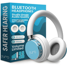 Buy Puro,Puro Sound Labs BT2200 Plus Kids Bluetooth Headphones – Teal | Volume-Limiting 85dB, Studio-Grade Audio, 20-Hour Battery Life, Comfortable Over-Ear Design, Wireless Connectivity - Gadcet UK | UK | London | Scotland | Wales| Near Me | Cheap | Pay In 3 | Over-Ear Headphones