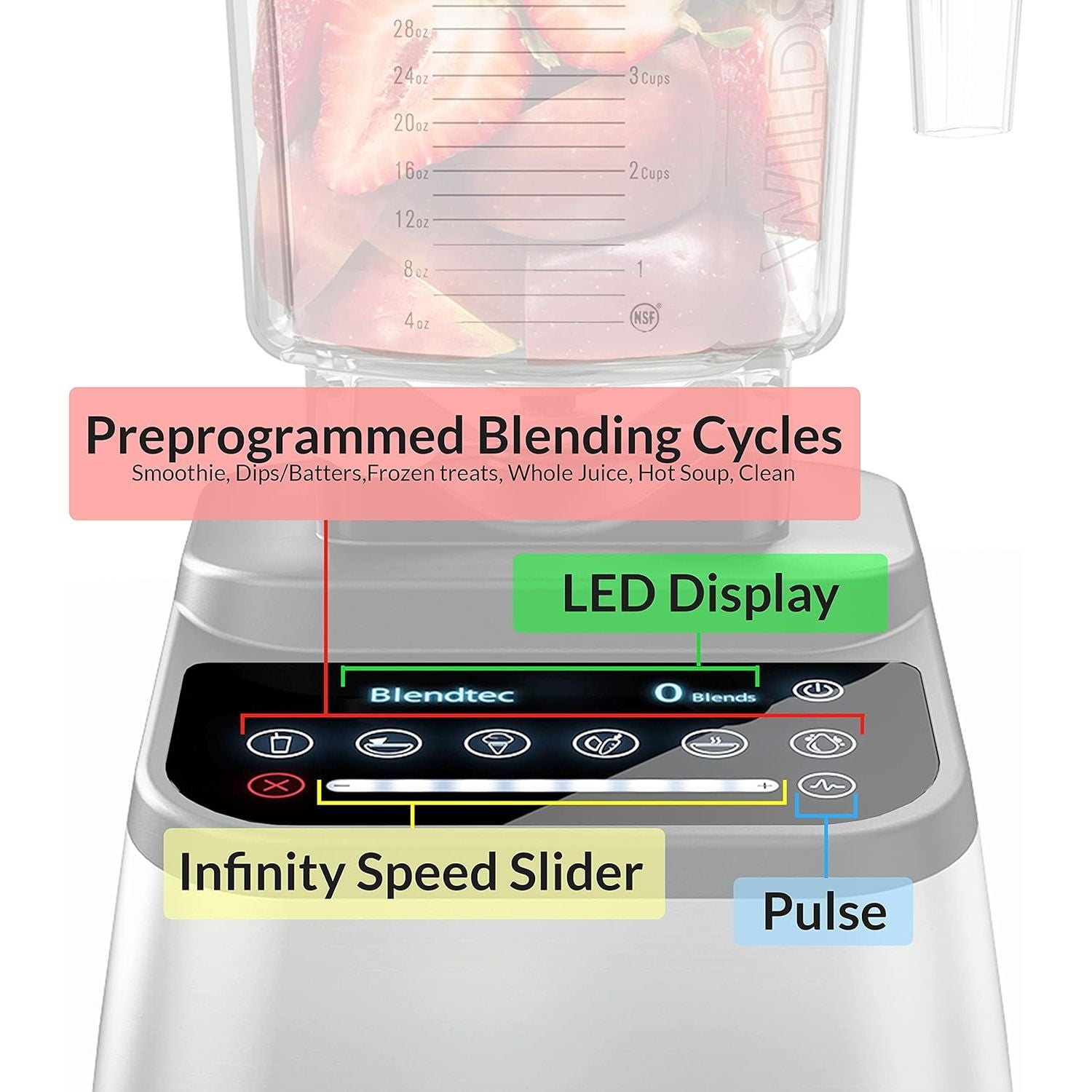 Buy Blendtec,Blendtec Designer 725 Blender - Gunmetal, Stainless Steel Blade, Ice Crushing, Soup Blend, Strong Blender Jar, Smoothie Bottle (Made in USA) - Gadcet UK | UK | London | Scotland | Wales| Near Me | Cheap | Pay In 3 | Food Blenders