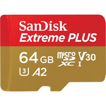 Buy Sandisk,SanDisk Extreme PLUS 64 GB microSDXC Memory Card + SD Adapter with A2 App Performance up to 170 MB/s, Class 10, U3, V30 - Gadcet UK | UK | London | Scotland | Wales| Near Me | Cheap | Pay In 3 | Flash Memory Cards
