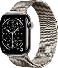Apple Watch Series 11 GPS + Cellular 42mm  – Natural Titanium Case with Natural Milanese Loop