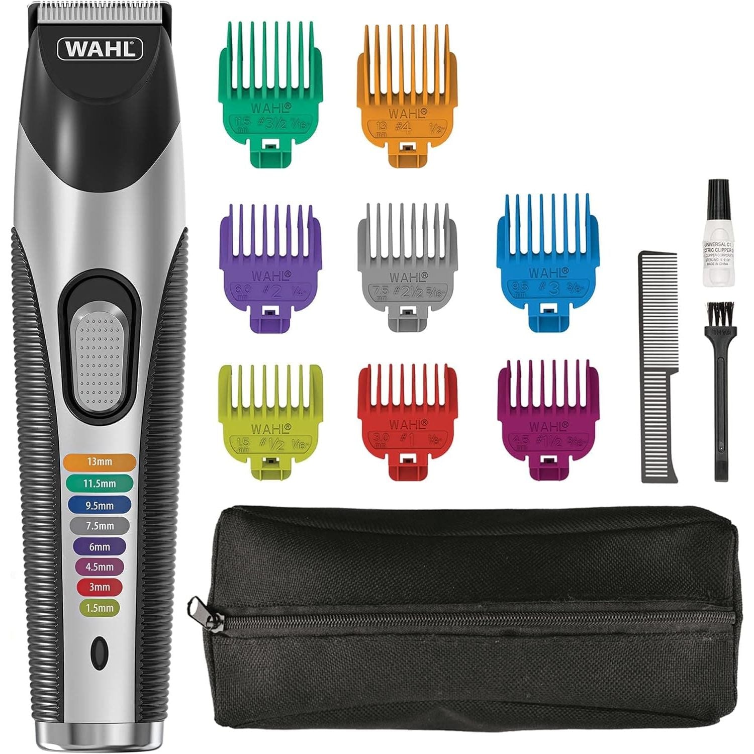 Buy WAHL,Wahl Colour Trim Stubble and Beard Trimmer, Trimmers for Men, Beard Trimming Kit, Men’s Stubble Trimmers, Rechargeable Trimmer, Male Grooming Set, Beard Care Kit, Colour Coded Guide Combs - Gadcet UK | UK | London | Scotland | Wales| Near Me | Cheap | Pay In 3 | Hair Clippers & Trimmers