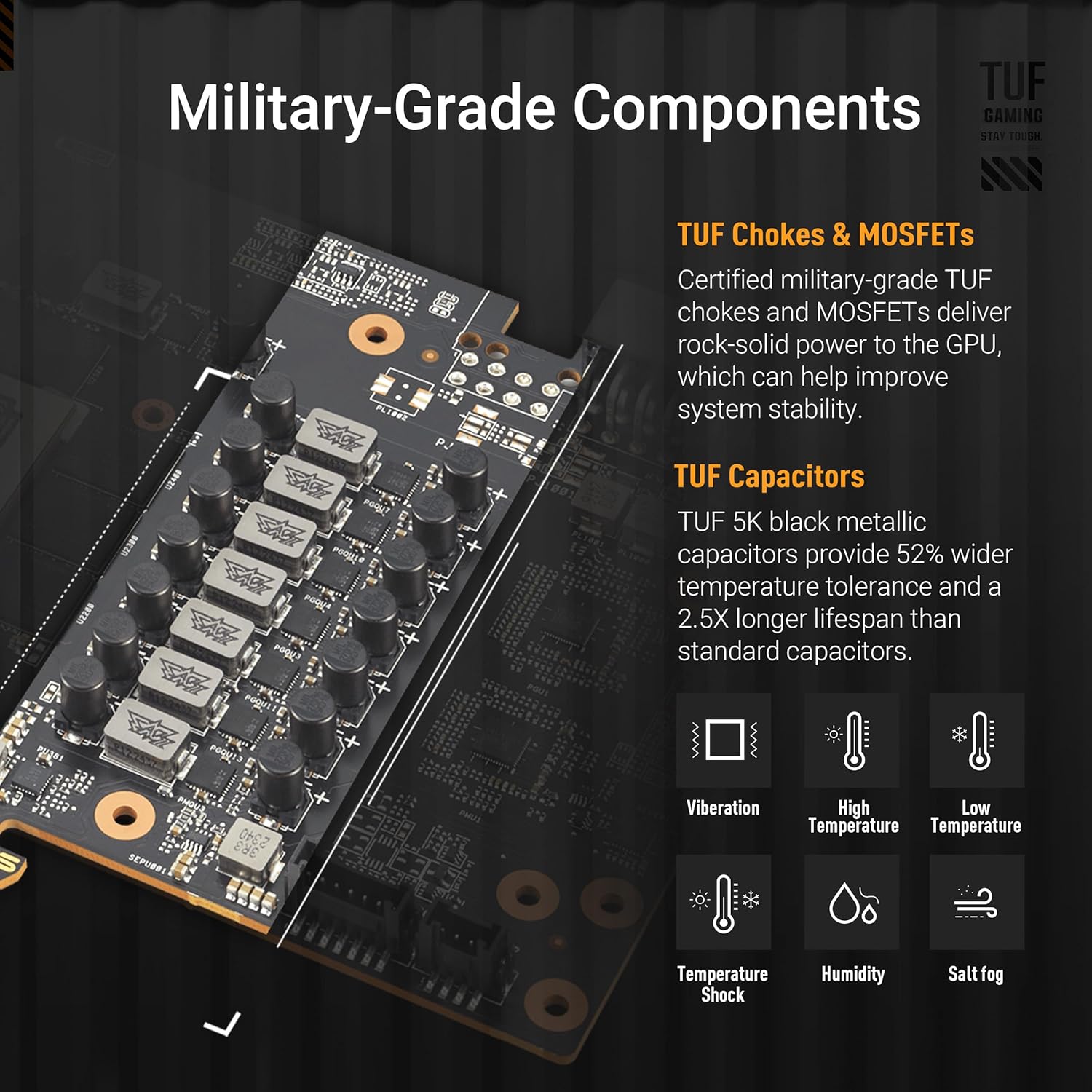 Buy Ecat Tech Ltd,ASUS TUF Gaming Radeon RX 9070 OC 16GB GDDR6 Graphics Card – PCIe 5.0, 2670MHz OC Clock, HDMI, 3× DisplayPort & ARGB Lighting - Gadcet UK | UK | London | Scotland | Wales| Near Me | Cheap | Pay In 3 | Video Cards & Adapters