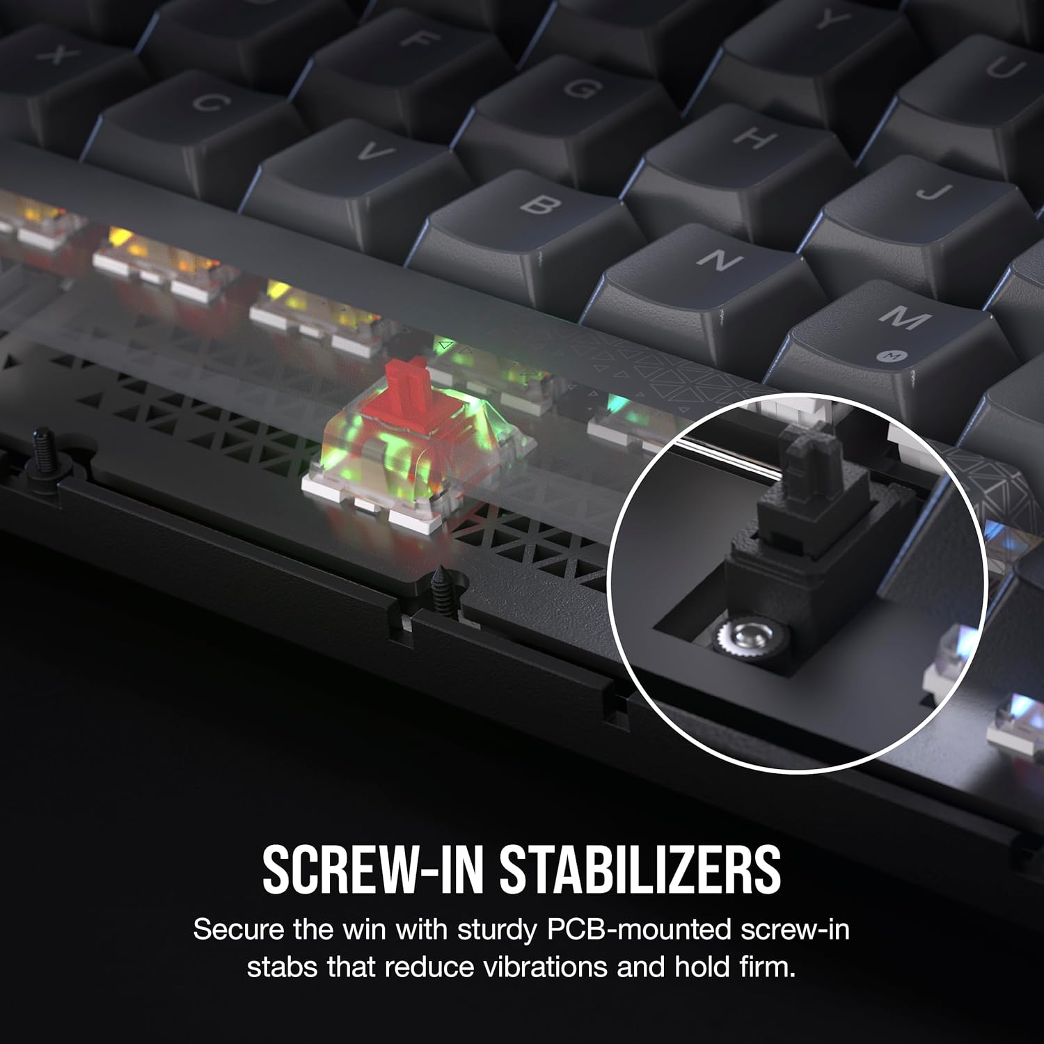 Buy CORSAIR,CORSAIR K65 PLUS Wireless 75% Mechanical Gaming Keyboard – RGB, Hot-Swappable MLX Red Switches, PBT Keycaps, UK Layout, Black - Gadcet UK | UK | London | Scotland | Wales| Near Me | Cheap | Pay In 3 | Keyboards