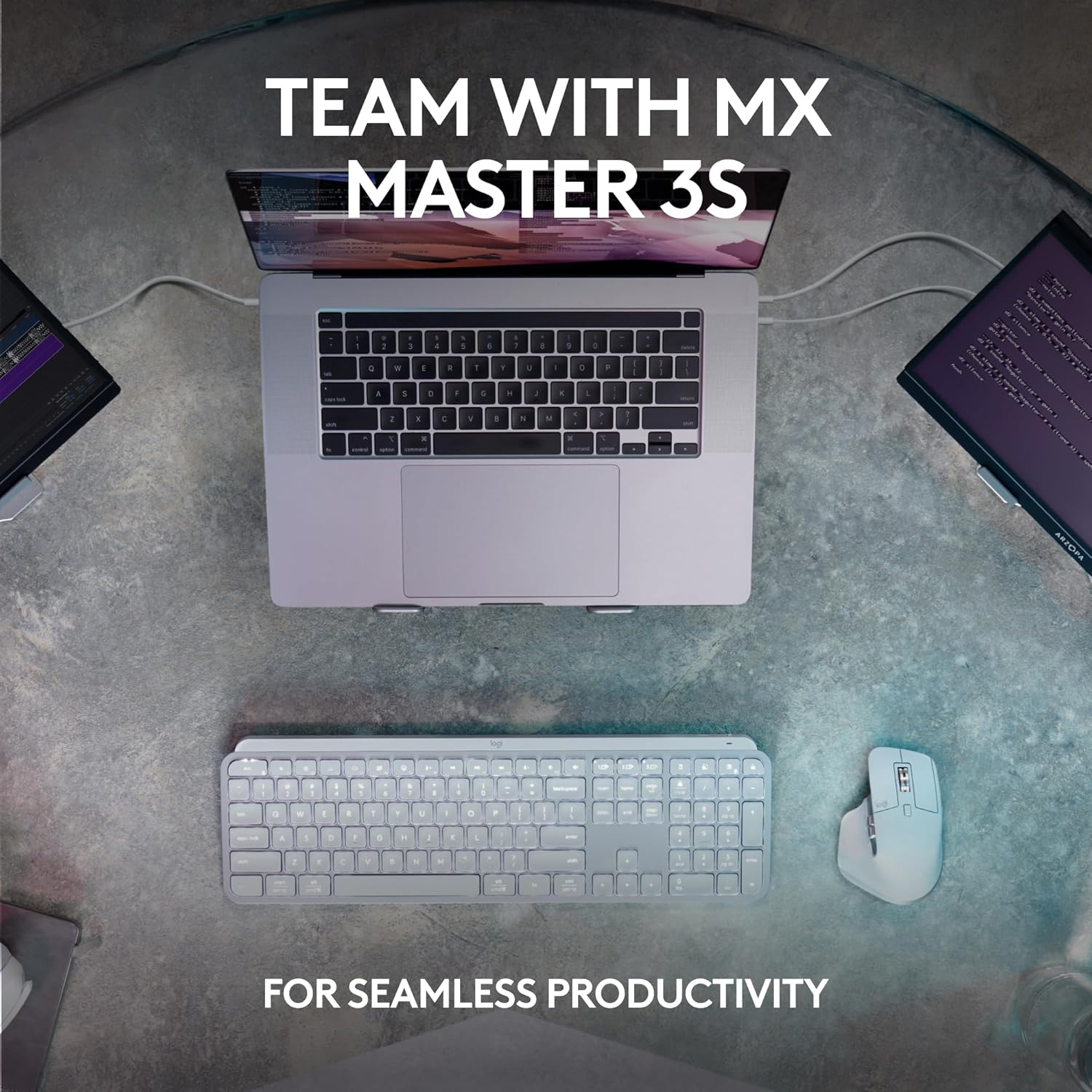 Buy Logitech,Logitech MX Keys S Wireless Keyboard, Low Profile, Fluid Quiet Typing, Programmable , Backlighting, Bluetooth, USB C Rechargeable, for Windows PC, Linux, Chrome, Mac, QWERTY UK English - Graphite - Gadcet UK | UK | London | Scotland | Wales| Near Me | Cheap | Pay In 3 | Keyboards