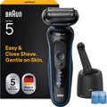BRAUN Series 5 52-B7000cc Wet & Dry Shaver with SmartCare Centre - Blue