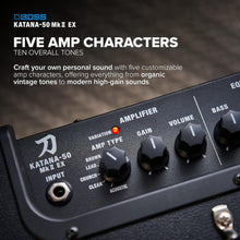 Buy BOSS,BOSS KATANA-50 MkII EX Guitar Amplifier | 50-Watt Combo Amp | GA-FC/GA-FC EX Foot Controller Support | Line Output with Cabinet Emulation | Link Second Katana-50 MkII Model with Stereo Expand Feature - Gadcet UK | UK | London | Scotland | Wales| Near Me | Cheap | Pay In 3 | Audio Amplifiers