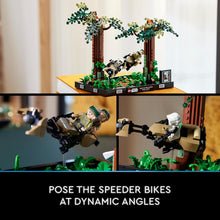 Buy LEGO,LEGO Star Wars Endor Speeder Chase Diorama 75353, Luke Skywalker, Leia, Scout Trooper Minifigures, Return of the Jedi Collectible Model - Gadcet UK | UK | London | Scotland | Wales| Near Me | Cheap | Pay In 3 | Interlocking Blocks