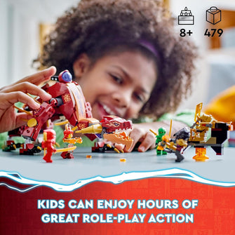 Buy Toys,LEGO NINJAGO Heatwave Transforming Lava Dragon Toy Set 71793 - Gadcet UK | UK | London | Scotland | Wales| Ireland | Near Me | Cheap | Pay In 3 | Toys & Games