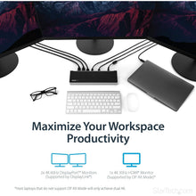 Buy StarTech,StarTech.com USB-C Dock - 4K Triple Monitor Laptop Docking Station with Dual DisplayPort & HDMI - 100W Power Delivery - USB-C, 4x USB-A Hub - USB 3.1 Gen 1 Type-C Dock - Windows & Mac - Gadcet UK | UK | London | Scotland | Wales| Near Me | Cheap | Pay In 3 | Chargers & Docking Stations