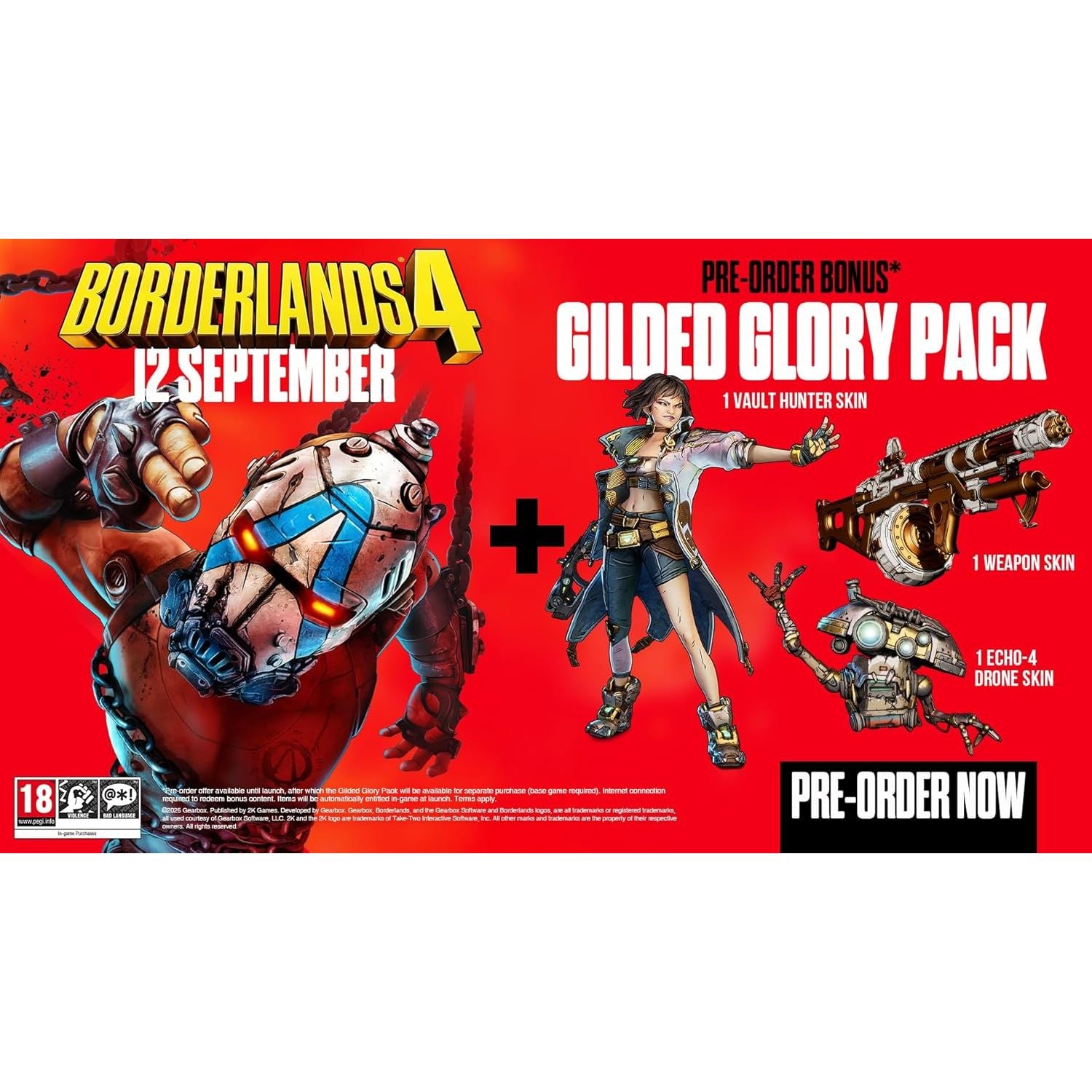 Buy PlayStation,Borderlands 4 Standard Edition - PS5 Game - Gadcet UK | UK | London | Scotland | Wales| Near Me | Cheap | Pay In 3 | Video Game Software