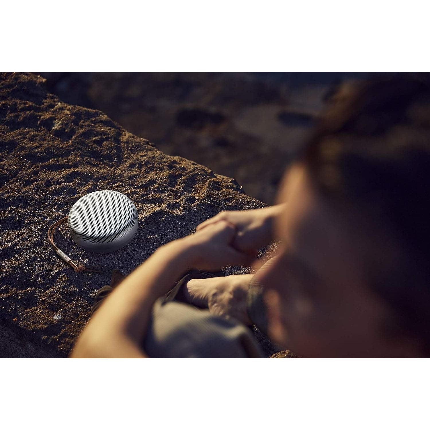 Buy Bang & Olufsen,Bang & Olufsen Beosound A1 (2nd Generation) Portable Bluetooth Speaker, Grey Mist - Gadcet UK | UK | London | Scotland | Wales| Ireland | Near Me | Cheap | Pay In 3 | Bluetooth Speakers