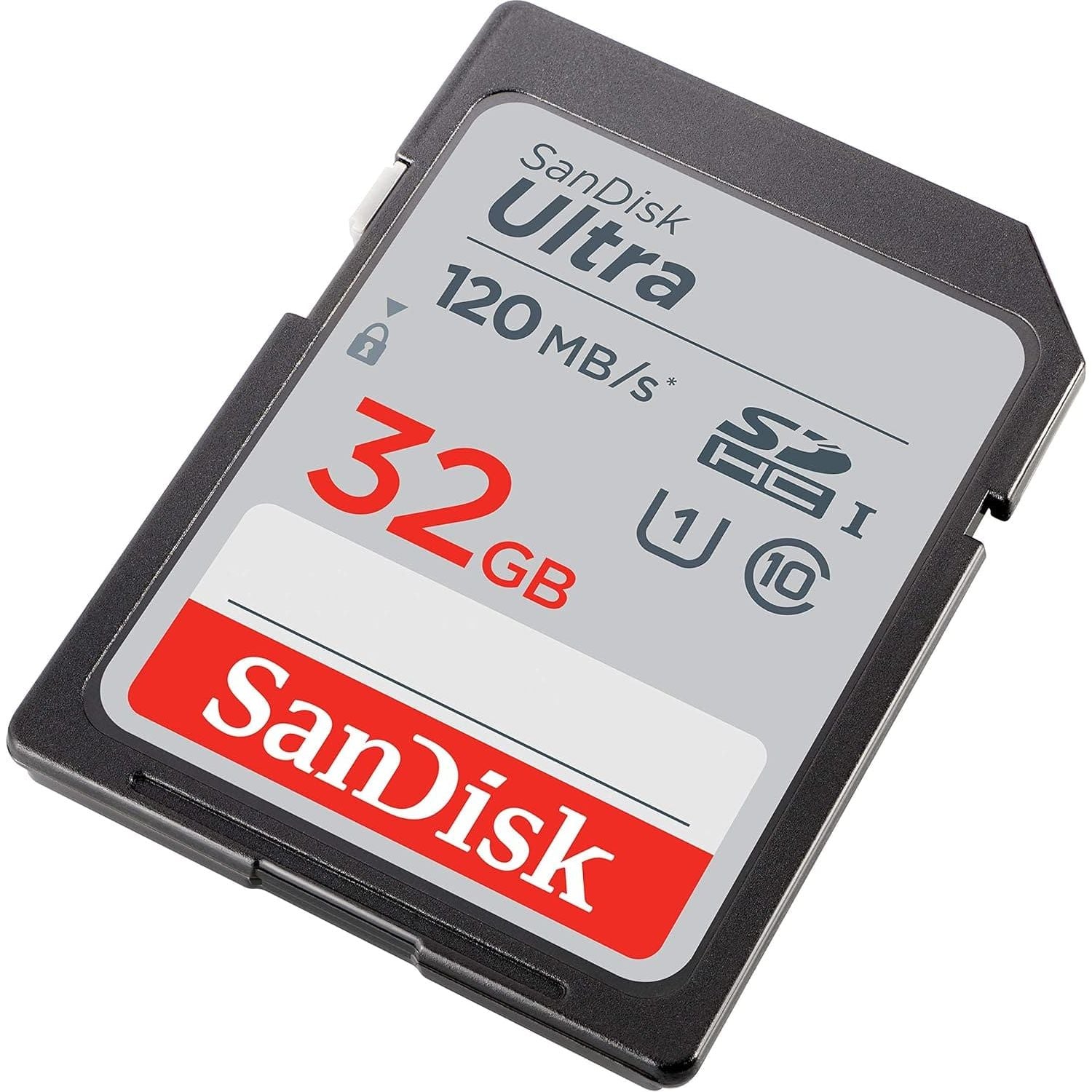 Buy Sandisk,SanDisk Ultra 32GB SDHC Memory Card, Up to 120 MB/s, Class 10, UHS-I, V10 - Gadcet UK | UK | London | Scotland | Wales| Near Me | Cheap | Pay In 3 | Flash Memory Cards