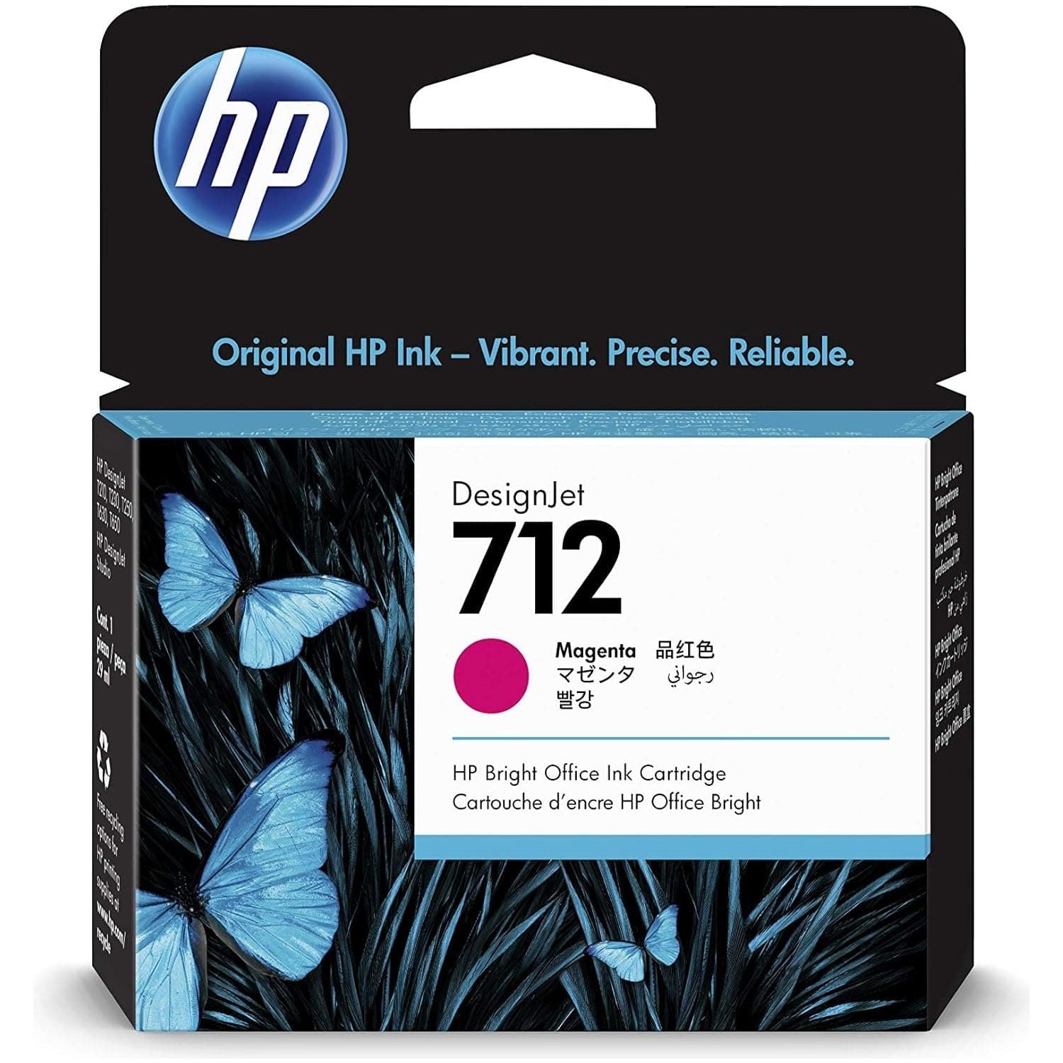 Buy HP,HP 712 3ED68A Magenta 29-ml Genuine HP Ink Cartridge with Original HP Ink, for DesignJet T650, T630, T250, T230 & Studio Large Format Plotter Printers and HP 713 DesignJet Printhead - Gadcet UK | UK | London | Scotland | Wales| Ireland | Near Me | Cheap | Pay In 3 | Toner & Inkjet Cartridge Refills