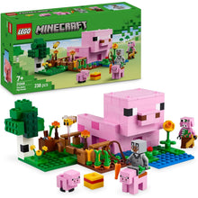 Buy LEGO,LEGO Minecraft The Baby Pig House (21268) – Building Toy with Farm Animals, Forest Biome, Hero Figure & Mobs – Gift for Kids Ages 7+ - Gadcet UK | UK | London | Scotland | Wales| Near Me | Cheap | Pay In 3 | Building Toys