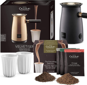 Buy Hotel Chocolat,Hotel Chocolat 472756 Velvetiser Hot Chocolate Machine Grey - Gadcet UK | UK | London | Scotland | Wales| Ireland | Near Me | Cheap | Pay In 3 | Coffee Makers & Espresso Machines