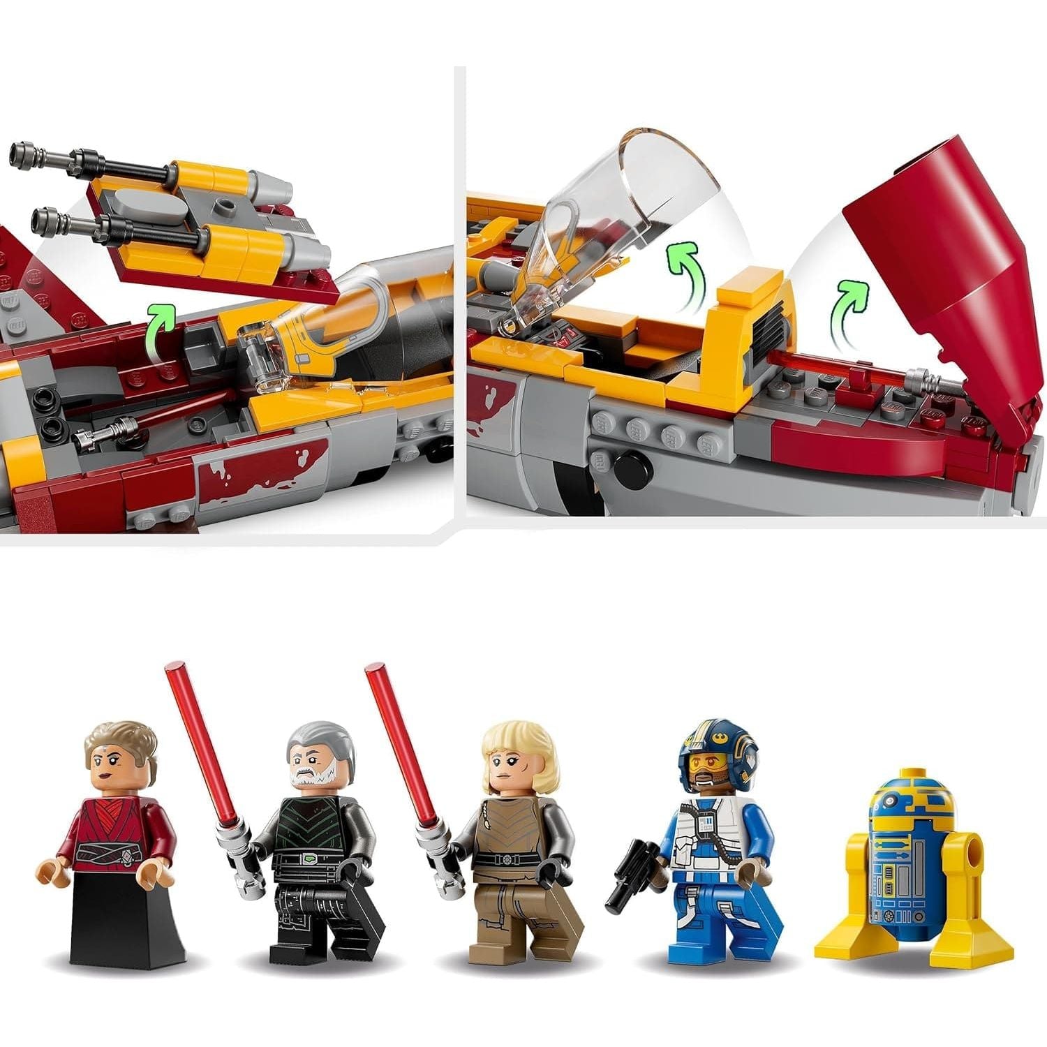 Buy LEGO,LEGO 75364 Star Wars New Republic E-Wing vs. Shin Hati’s Starfighter, Ahsoka Series Set with 2 Toy Vehicles, Droid Figure, 4 Minifigures and 2 Lightsabers - Gadcet UK | UK | London | Scotland | Wales| Ireland | Near Me | Cheap | Pay In 3 | Toys