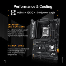 Buy ASUS,ASUS TUF GAMING B850‑PLUS WIFI AMD ATX Motherboard — 14+2+1 80A DrMOS, DDR5, PCIe 5.0 Ready, 3× M.2, Wi‑Fi 7, 2.5Gb Ethernet, USB 20Gbps Type‑C, Aura Sync - Gadcet UK | UK | London | Scotland | Wales| Near Me | Cheap | Pay In 3 | Motherboards