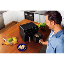 Buy Beko,Beko Dual Zone Air Fryer ExpertFry FRL5388B – 8.5L Capacity, Smart Finish, Match Cook, 9 Automatic Functions, Dehydrate, Black - Gadcet UK | UK | London | Scotland | Wales| Near Me | Cheap | Pay In 3 | Air Fryer & Grill