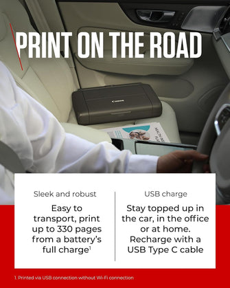 Buy Canon,Canon PIXMA TR150 Wireless Portable Color Inkjet Printer w/ Battery - A4 | Wi-Fi 2.4 & 5 GHz, Smartphone Printing, USB Charge | Compatible with iOS, Android, Windows - Gadcet UK | UK | London | Scotland | Wales| Near Me | Cheap | Pay In 3 | Printers, Copiers & Fax Machines