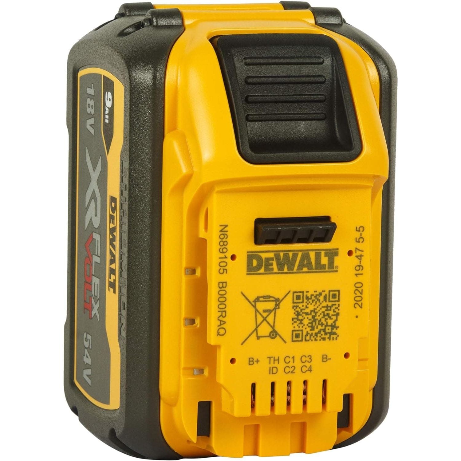 Buy DEWALT,Dewalt DCB547-XJ XR Flex Volt Battery, 18 V, Yellow/Black, 9 A - Gadcet UK | UK | London | Scotland | Wales| Near Me | Cheap | Pay In 3 | Power Tool