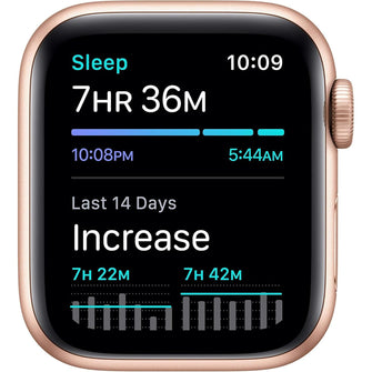 Apple Watch SE (2020) GPS 40mm – Gold Aluminium Case with Pink Sand Sport Band