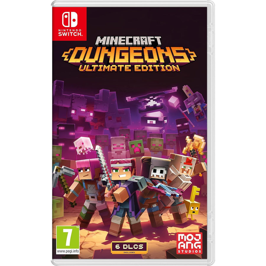 Mojang Minecraft Dungeons Switch Local Multiplayer Minecraft - Main Image